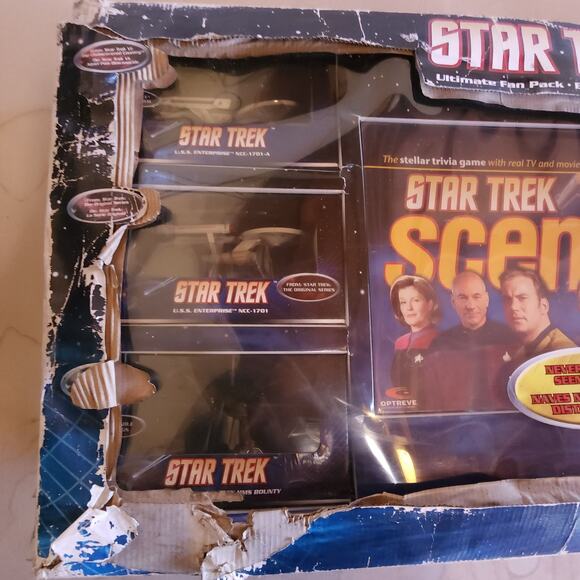 Star Trek Scene It Ultimate Fan Pack The DVD Game Mattel 2010 Damaged Open Box - Picture 6 of 16
